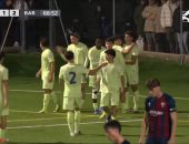 حمزة عبد الكريم يسجل أول أهدافه مع شباب برشلونة أمام هويسكا..فيديو