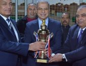 رئيس القابضة للكهرباء يكرم فريق شمال القاهرة لفوزه بكأس الدورة الرمضانية