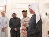 الشيخ محمد بن زايد يزور القوات الإماراتية في مقر وزارة الدفاع.. صور