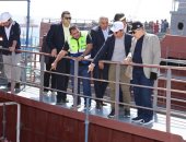 الفريق أسامة ربيع يتفقد شركة ترسانة جنوب البحر الأحمر