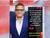 عبد الفتاح عبد المنعم: تشريف الرئيس لحفل افطار أكاديمية الشرطة رسالة تعكس ثقة القيادة السياسية لوزارة الداخلية.. (فيديو)