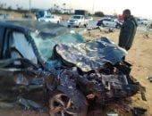 إصابة 6 أشخاص فى تصادم ميكروباص بطريق أسيوط الغربى بالفيوم