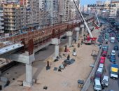 ملامح المترو تتشكل بمحطة سيدي بشر.. ملحمة وطنية لتنفيذ مترو عروس البحر