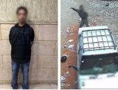 أمن القليوبية يضبط بلطجيا حطم سيارة محاسب فى الخصوص