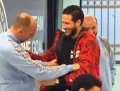 كواليس الظهور الأول لرمضان صبحى فى بيراميدز قبل سفر البعثة إلى المغرب.. صور