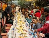 إفطار جماعي بشارع فلسطين في العمرانية.. «الوفاء للراحلين» يتصدر المشهد