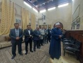 الأخوة في الوطن.. صلاة المغرب داخل الكنيسة الأسقفية بالإسكندرية.. صور وفيديو