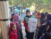 نبيل الكاتب الخيرية تواصل توزيع وجبات الإفطار وكراتين المواد الغذائية بمحافظة البحيرة