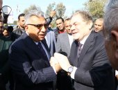 وصول رئيس حزب الوفد ومحافظ الدقهلية لحضور احتفالية حصاد التميز