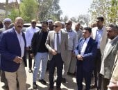 محافظ الأقصر يتفقد مركز ومدينة القرنة ويتابع مشروع امتداد كورنيش النيل