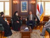 المحافظ يستقبل بطريرك الإسكندرية وسائر أفريقيا للروم الأرثوذكس لتعزيز التعاون