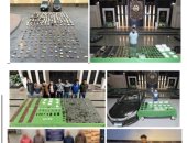 الرصاص يحسم المعركة.. مصرع عنصرين شديدى الخطورة وضبط ترسانة أسلحة بـ91 مليون