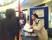 توافد ممثلى الدول على معرض صندوق مكافحة الإدمان بمقر منظمة الأمم المتحدة 