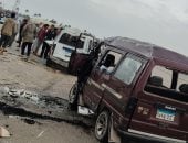 أسماء المصابين وحالتهم الصحية فى حادث تصادم بطريق الإسكندرية الصحراوى