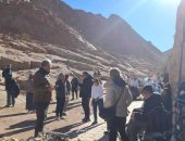 342 سائحا وزائرا بمدينة سانت كاترين لزيارة مقدساتها الدينية