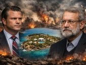 لاريجانى يهاجم وزير الدفاع الأمريكى: قادتنا بين الناس وقادتكم على جزيرة إبستين