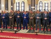 الرئيس السيسى يؤدى صلاة الجمعة بمسجد المشير احتفالا بذكرى يوم الشهيد 