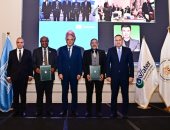 وزراء الخارجية والرى والتعليم العالى يوقعون اتفاقية "كرسى اليونسكو للمياه"