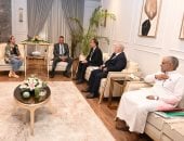 محافظ جنوب سيناء يستقبل عددًا من أعضاء مجلس النواب بمكتبه في مدينة شرم الشيخ