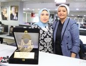 أول ظهور لأميرة عصام بعد تكريمها من السيدة انتصار السيسي في بودكاست "الكلام على ايه" مع همت سلامة