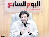 إياد نصار لـ اليوم السابع: كسرنا السردية الإسرائيلية بـ صحاب الأرض.. وانحزنا للإنسان فى غزة.. منة شلبى تعمل بإخلاص شديد والغزاوى محب للحياة ويملك حسا ساخرا.. وردى على تعليق تحدثى باللهجة المصرية كان مقصودا