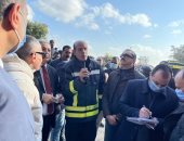 محافظة الدقهلية: الطوارئ تتعامل مع حريق مصنع بطلخا والمصابون يتلقون العلاج