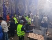 أكبر إفطار جماعي بقنا.. تجهيز اللحوم والفراخ لـ5 آلاف صائم.. مباشر