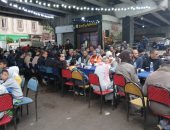 أحمد شيبه ينظم مائدة الرحمن فى القبارى بالإسكندرية.. فيديو وصور 