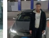 طالب يزلزل الشيخ زويد بحركات بهلوانية بالسيارة والداخلية تنجح فى اصطياده