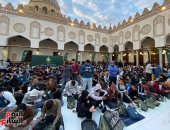 الجامع الأزهر يحتضن إفطار 5 آلاف طالب في اليوم الـ25 من رمضان