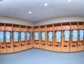 شاهد غرفة ملابس الأهلى قبل مواجهة الترجى التونسى