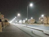 رياح شديدة محملة بالأتربة بمدينة الطور جنوب سيناء