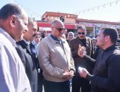 محافظ الإسكندرية يتفقد الموقف الجديد لمتابعة انتظام حركة المواصلات 