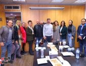 «اليوم السابع» يكرم أبطال مسلسل توابع للنجمة ريهام حجاج