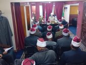 مدير أوقاف الدقهلية يعقد اجتماعا مع مديري الإدارات لمتابعة تجهيز ساحات عيد الفطر