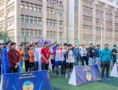 رئيس جامعة طنطا يشهد حفل ختام فعاليات الدورة الرمضانية لخماسي كرة القدم للطلاب