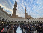 إفطار جماعى لــ 5 آلاف طالب بصحن الجامع الأزهر في اليوم الـ26 من رمضان