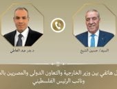 وزير الخارجية يبحث هاتفيا مع نائب الرئيس الفلسطينى تطورات الأوضاع فى فلسطين