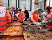 للعام الرابع على التوالى.. مبادرة «مطبخ المصرية بإيد بناتها» ببورسعيد توزع أكثر من 11 ألف وجبة إفطار للأسر الأكثر احتياجا خلال رمضان.. والكنيسة الإنجيلية تستضيف المطبخ طوال الشهر الكريم.. صور