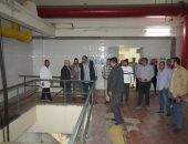 رئيس مياه سوهاج يتفقد محطات الصرف الصحى بجرجا 