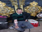 أهالى قرية الزعيم أحمد عرابى بالشرقية يحيون ليلة القدر بحملة تبرع بالدم