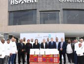 محافظ أسوان يدشن مبادرة سكة خير لتوفير ألف وجبة إفطار