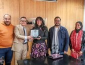 اليوم السابع يكرم الفنانة سحر رامى بعد عودتها القوية فى اتنين غيرنا وتوابع