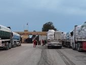 مد غزة بـ 2400 طن مساعدات إنسانية ضمن قافلة زاد العزة الـ 158