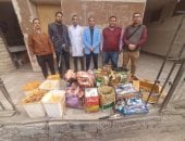 ضبط 700 كيلو أسماك مملحة غير صالحة بمركزى سوهاج والبلينا قبل عيد الفطر