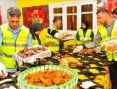 مصر على سفرة واحدة.. تقديم 5 آلاف وجبة ودعم الأسر الأولى بالرعاية بالفيوم