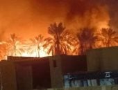 لبيان السبب.. النيابة تطلب تقرير المعمل الجنائى لحريق مخزن سيراميك بالمرج