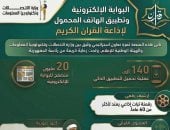 20 مليون تصفح و140 ألف تنزيل لتطبيق إذاعة القرآن الكريم خلال 24 ساعة من إطلاقه