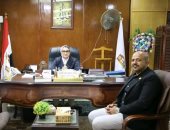 محافظ الوادي الجديد تلتقي نقيب المهندسين لبحث سبل التعاون المشترك