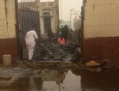 السيطرة على حريق نشب بجوار مسجد عبد الرحيم القنائي